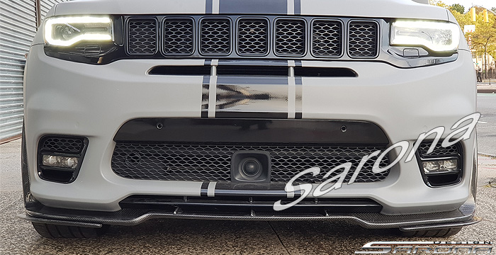 Custom Jeep Grand Cherokee  SUV/SAV/Crossover Front Add-on Lip (2017 - 2021) - Call for price (Part #JP-034-FA)